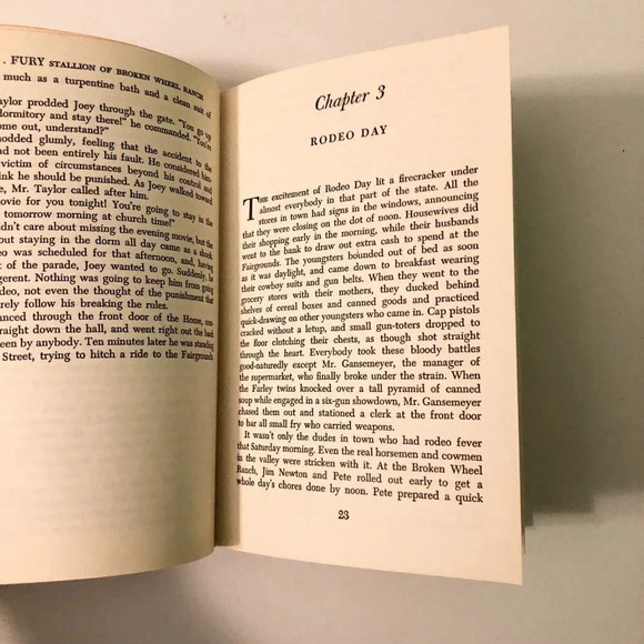 1959 Fury  Stallion of Broken Wheel Ranch by Albert G Miller Hardcover - Picture 11 of 14